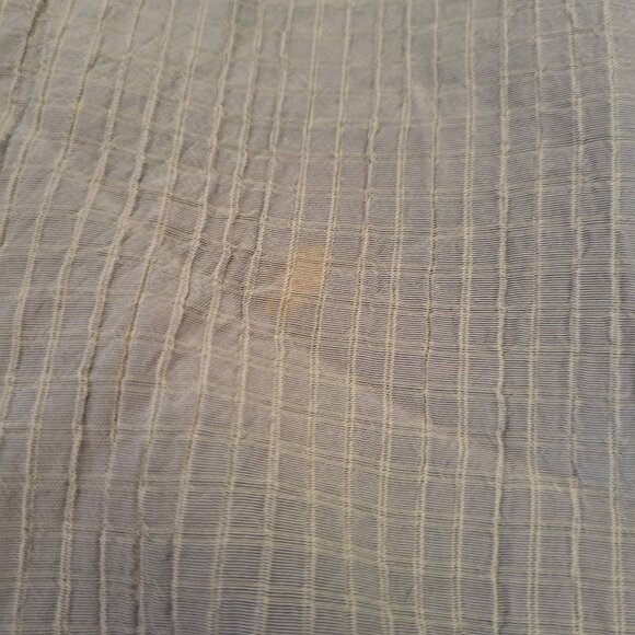 Flax Generous 1G Blue Textured Layered Maxi Skirt Whimsy Artsy Lagenlook 18 20 - Picture 5 of 6